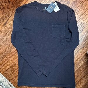 Crewcuts Navy Blue Long Sleeve Tee